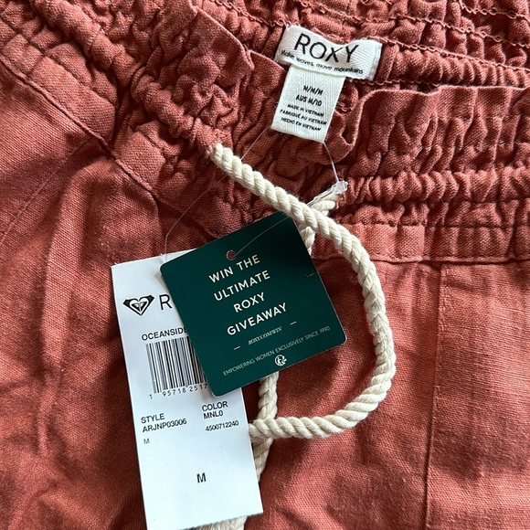 NWT!   Roxy Oceanside Pants - Limen - Blue Size Large - Picture 6 of 6